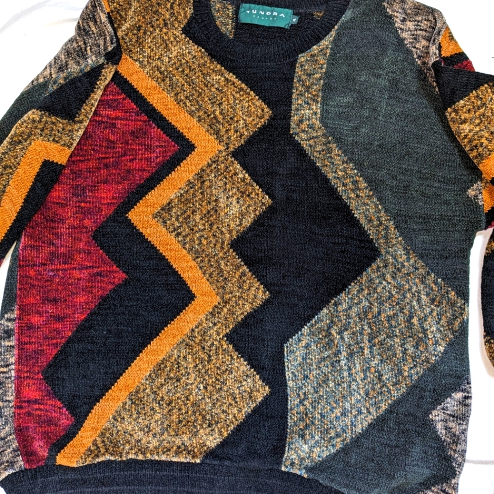 Tundra sweater vintage Canada sz XL